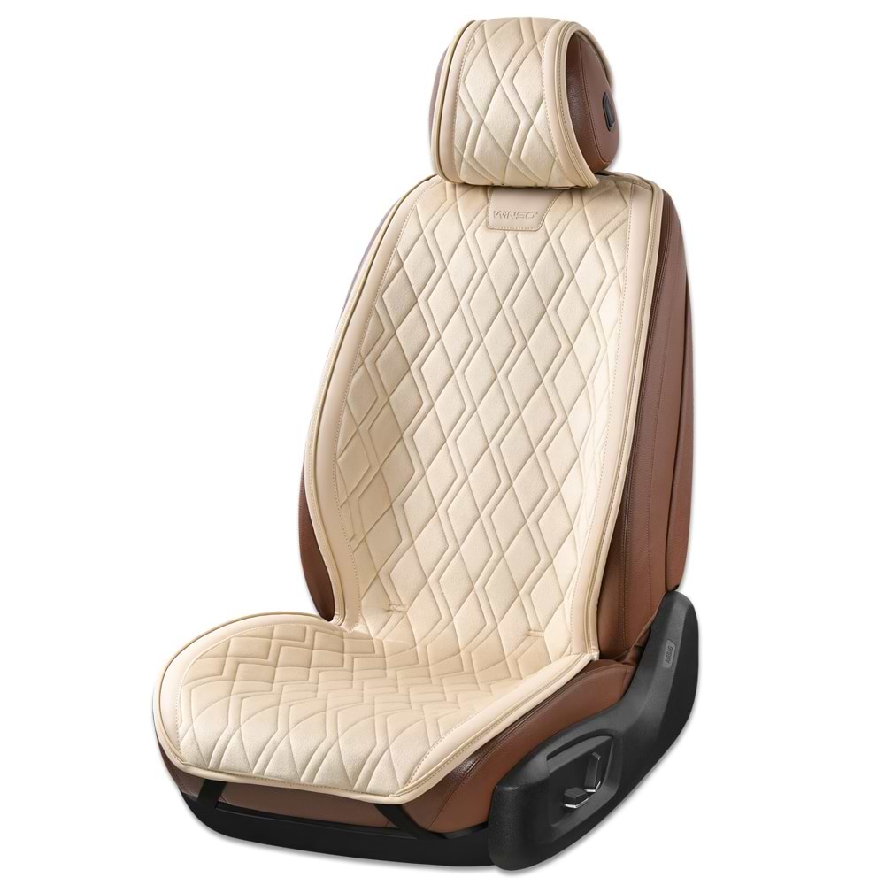 Комплект накидок на сиденье автомобиля Winso Pro PRESTIGE biege (410300)